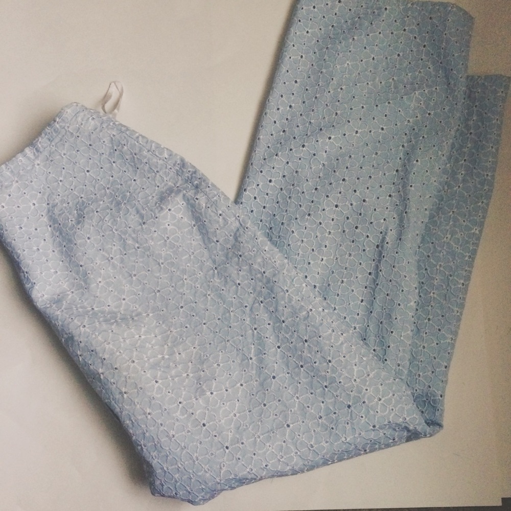 Willi Smith Light Blue Floral Pants
